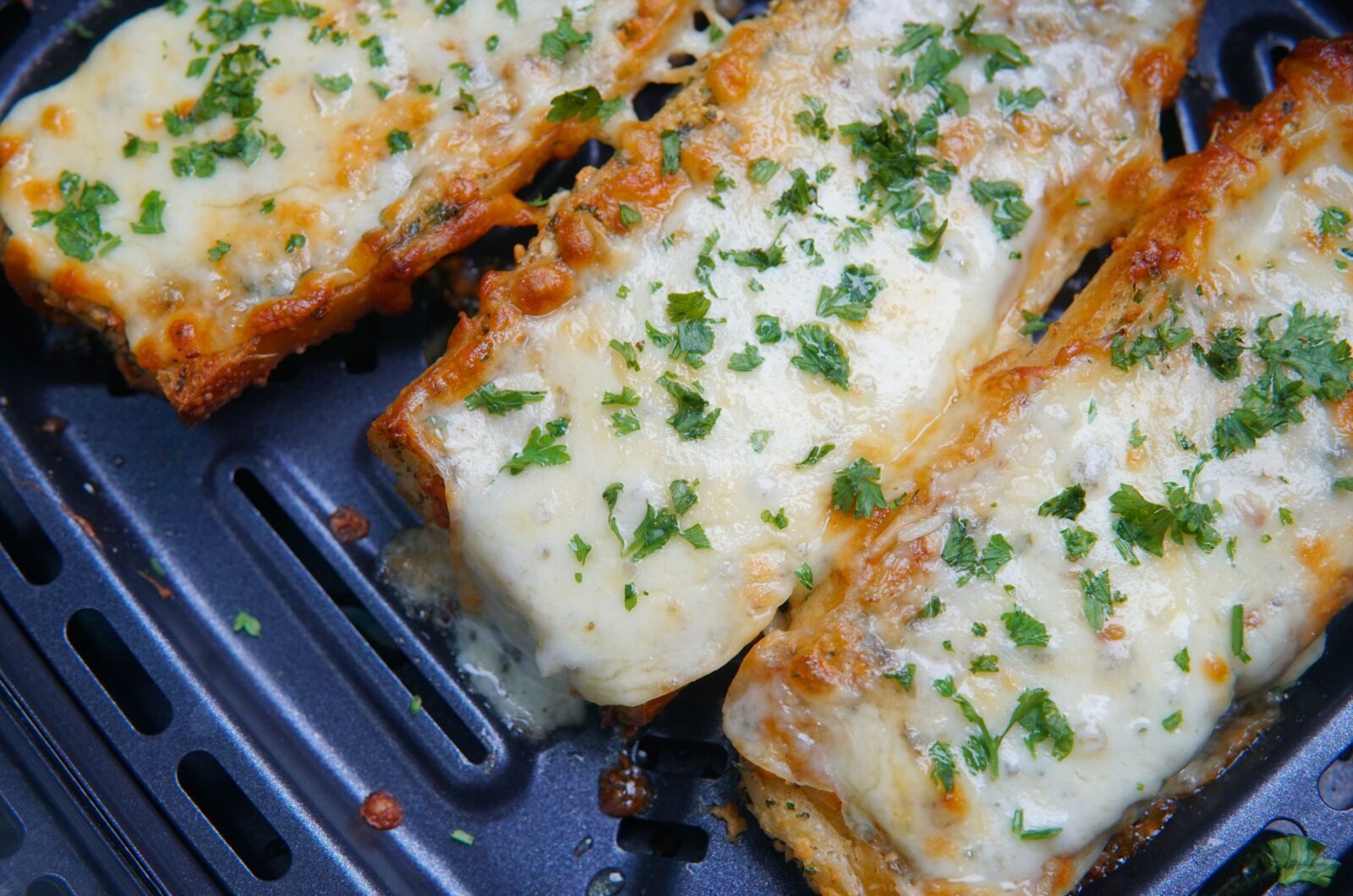 The Best Air Fryer Cheesy Garlic Bread Recipe