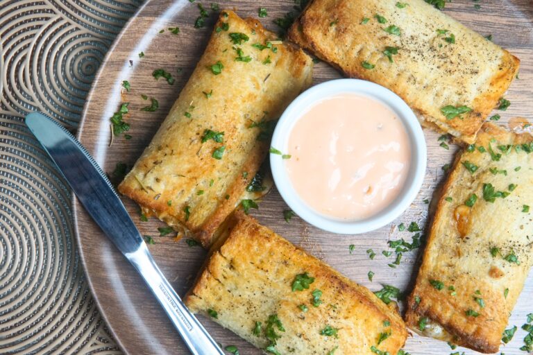 air fryer pizza pockets