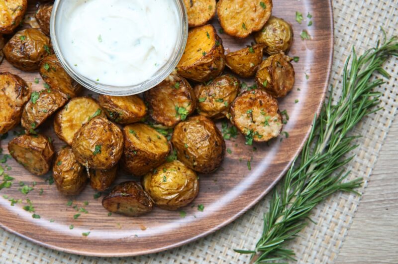 Quick Air Fryer Roasted Baby Potatoes Recipe
